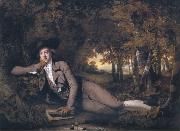 Joseph wright of derby Sir Brooke Boothby oil painting